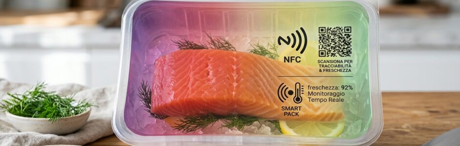 Packaging intelligente con sensori e AI: la nuova frontiera contro lo spreco alimentare